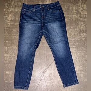 D.Jeans High Rise Skinny Crop Jeans size 10p